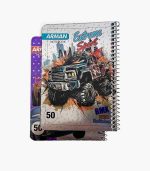 پک 2 عددی یادداشت آ6 + آرمان 50 برگ پسرانه
