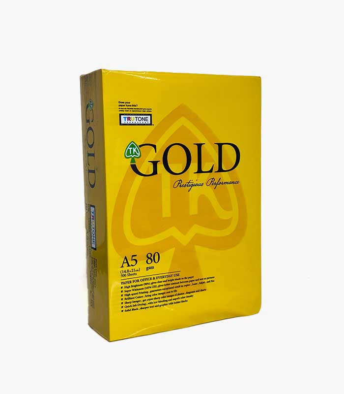 گلد-آ5-رو کاغذ آ5 بسته 500 تایی گلد - Image 1